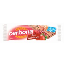 Javainių batonėlis CERBONA Red fruits, 20 g