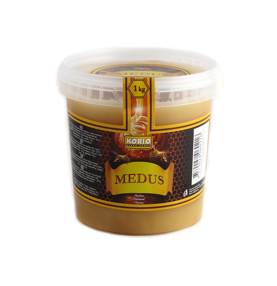 Medus, kibirėlyje, Lietuviškas 1 kg