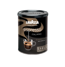 Kava LAVAZZA Espresso, malta, 250 g, metalinėje dėžutėje