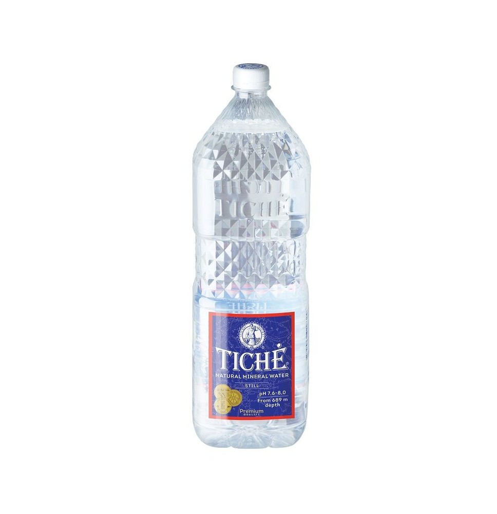 Mineralinis vanduo TICHĖ, negazuotas, 2 l, PET D