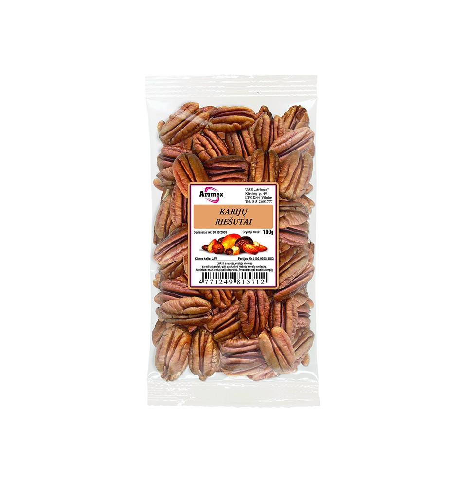 Karijų riešutai ARIMEX, 100 g