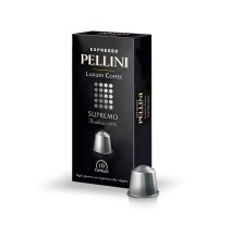 Maltos kavos kapsulės PELLINI TOP Luxury Supremo, 50 g (10x5g), 10 vnt./pak.