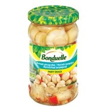 Marinuoti pievagrybiai Party Snack BONDUELLE, 280 g / 165 g