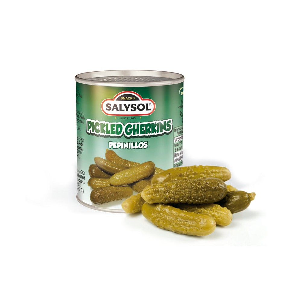 Marinuoti agurkai SALYSOL, 120g / 50g