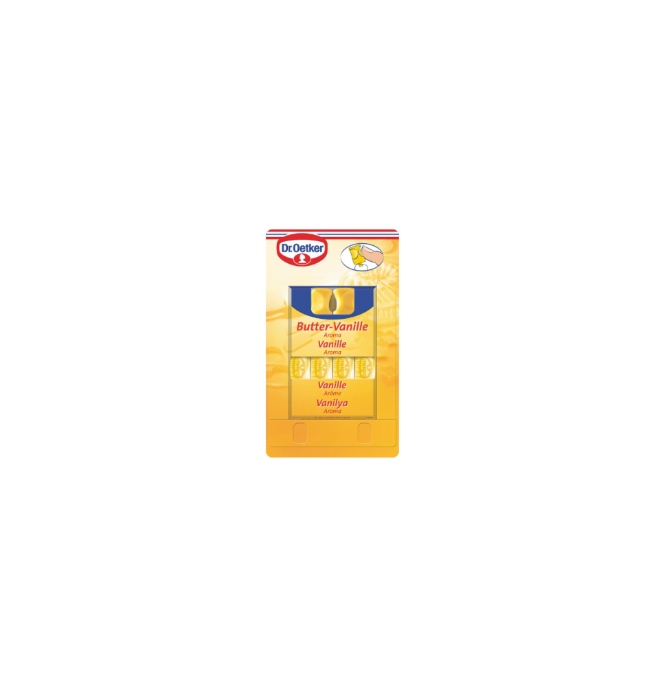 Vanilės aromatas DR.OETKER, 4x2 ml