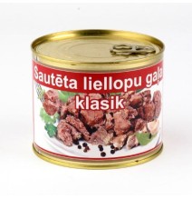 Troškintos jautienos konservai, 525 g