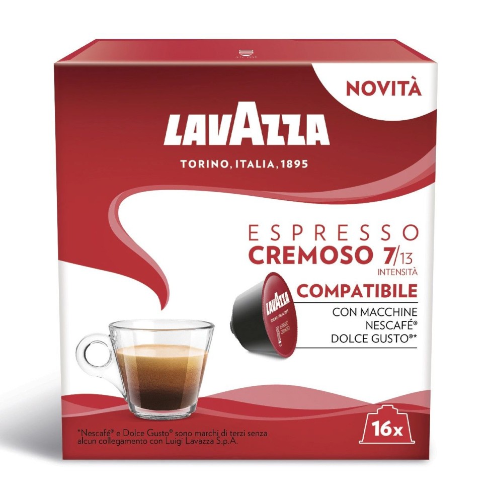 Kavos kapsulės Lavazza “Espresso Cremoso” 128g