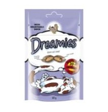 Skanėstai katėms DREAMIES, su antiena, 60 g