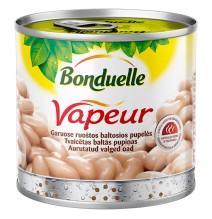 Garuose ruoštos baltosios pupos BONDUELLE VAPEUR, 425 ml