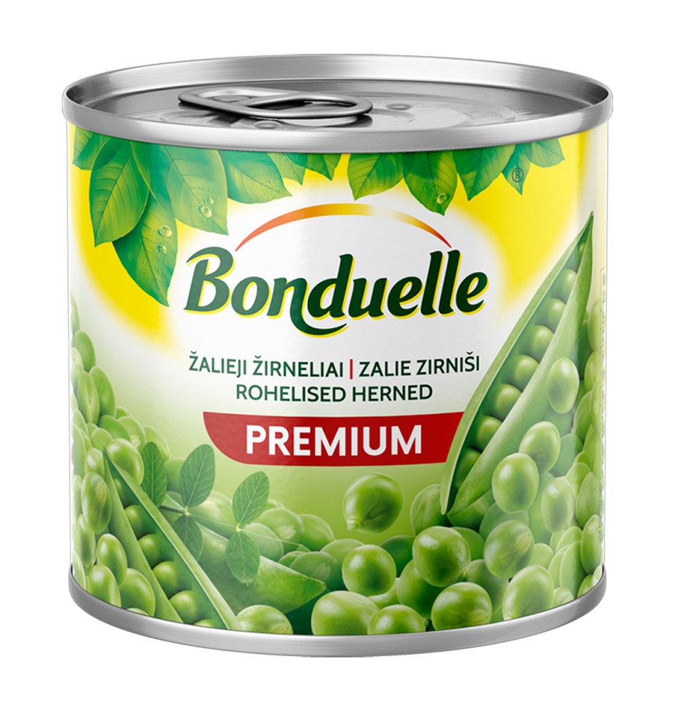 Žirneliai BONDUELLE, 400 g / 265 g