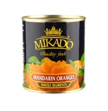 Konservuoti mandarinai MIKADO, silpname sirupe, 312 g/ 175 g