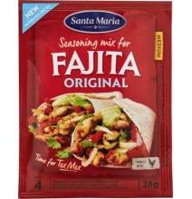 Prieskonių mišinys SANTA MARIA Fajita, 28 g