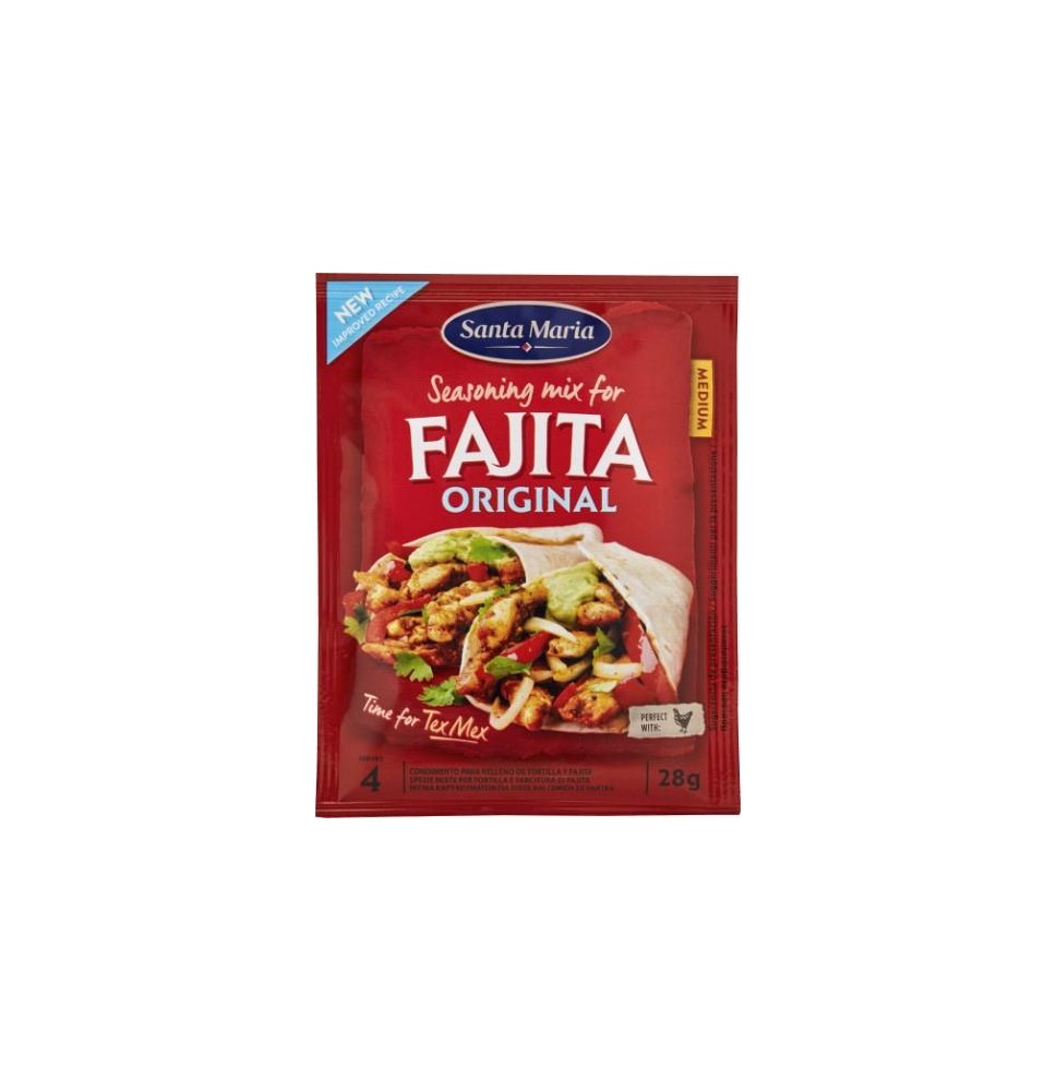 Prieskonių mišinys SANTA MARIA Fajita, 28 g