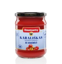 Pomidorų padažas DAUMANTŲ Karališkas, be krakmolo, be konservantų, 52 % pastos, 500 g