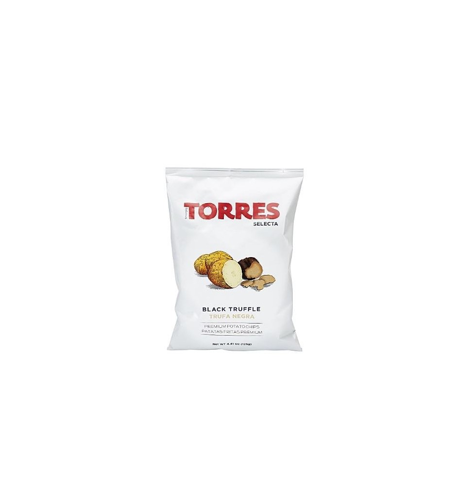 Bulvių traškučiai TORRES, su trumais, 125g.