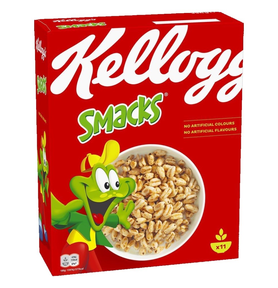 Dribsniai KELLOGG'S Smacks 330g