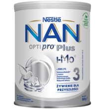 Pieno miinys vaikams NAN OPTIPRO® Plus HM-0® 3. Nuo 1 metu, 800g