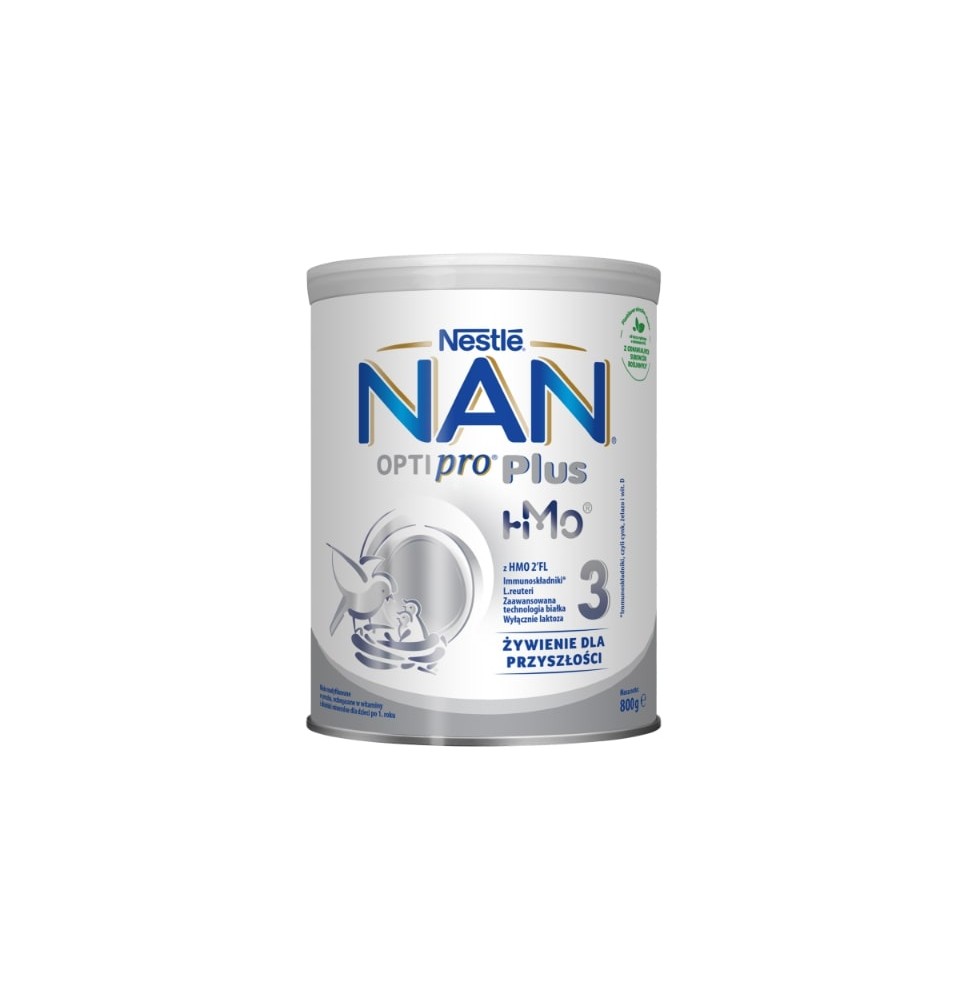 Pieno miinys vaikams NAN OPTIPRO® Plus HM-0® 3. Nuo 1 metu, 800g