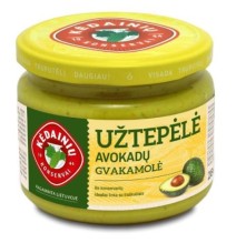 Užtepėlė KĖDAINIŲ avokadų gvakamolė, 0,28/280g