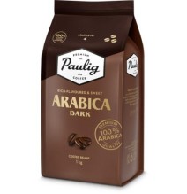 Kavos pupelės PAULIG Arabica,  Dark 1 kg