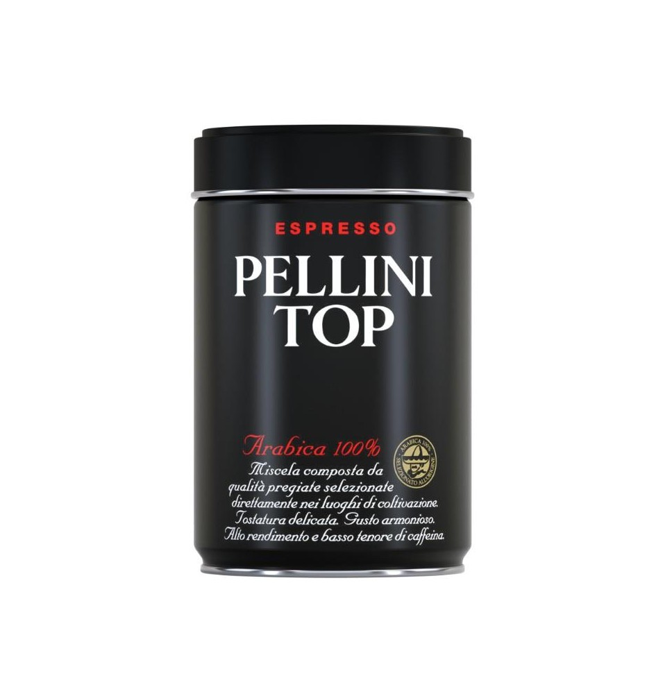 Kava PELLINI TOP, malta, 100% Arabica, 250 g