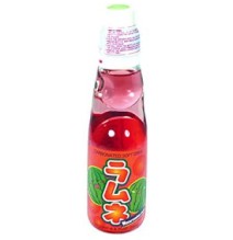 Gaivusis gazuotas gėrimas HATAKOSEN Ramune Watermelon, 0,2l, vnt