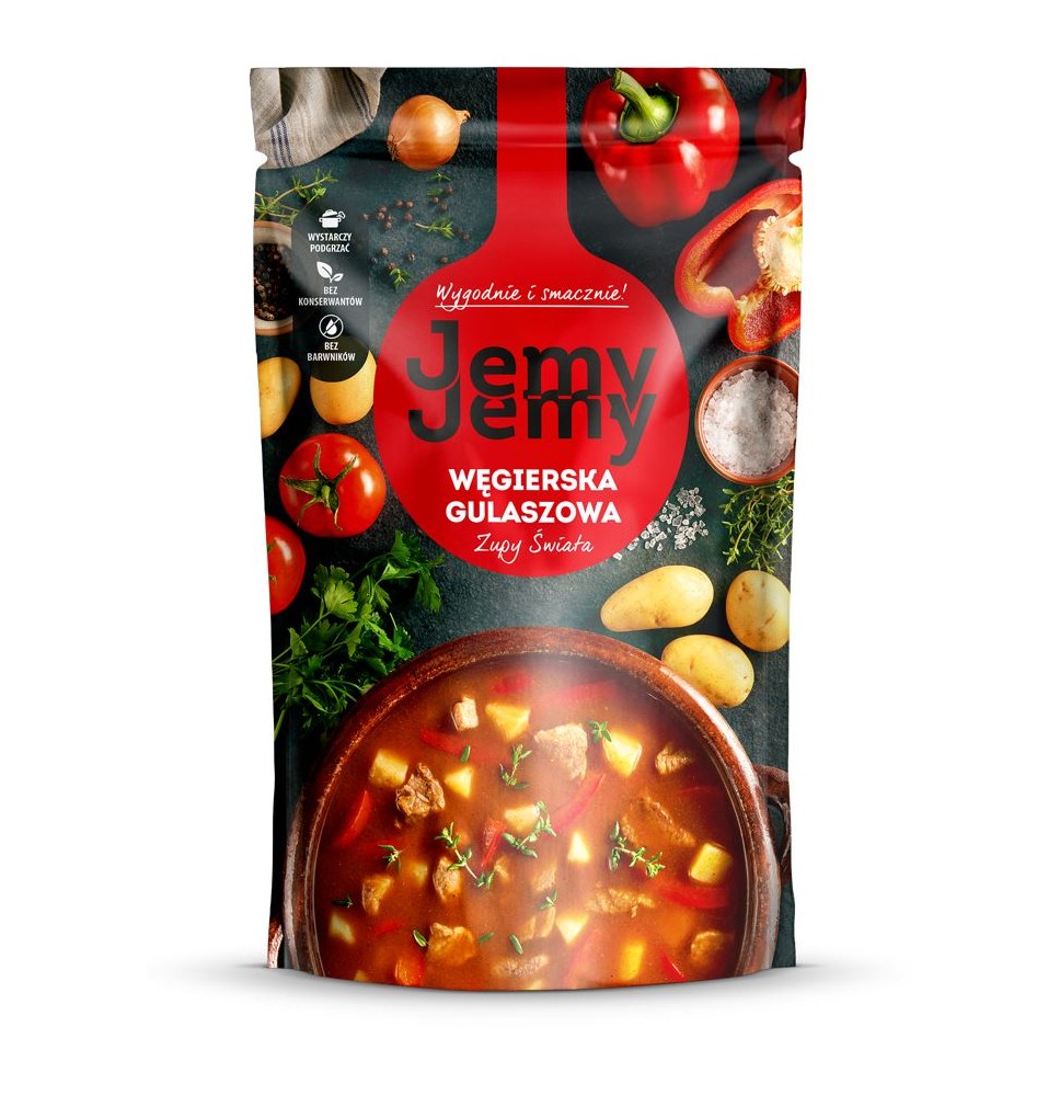 Sriuba JEMY JEMY, vengriško stiliaus guliašas, 400 g