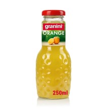 Apelsinų sultys GRANINI, su minkštimu, 100%, 0,25 l