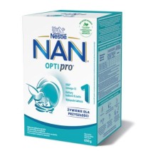 Pradinio maitinimo pieno mišinys NAN OPTIPRO 1, kūdikiams nuo gimimo, 650 g