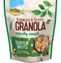 Granola BONA VITA, su riešutais, 500 g