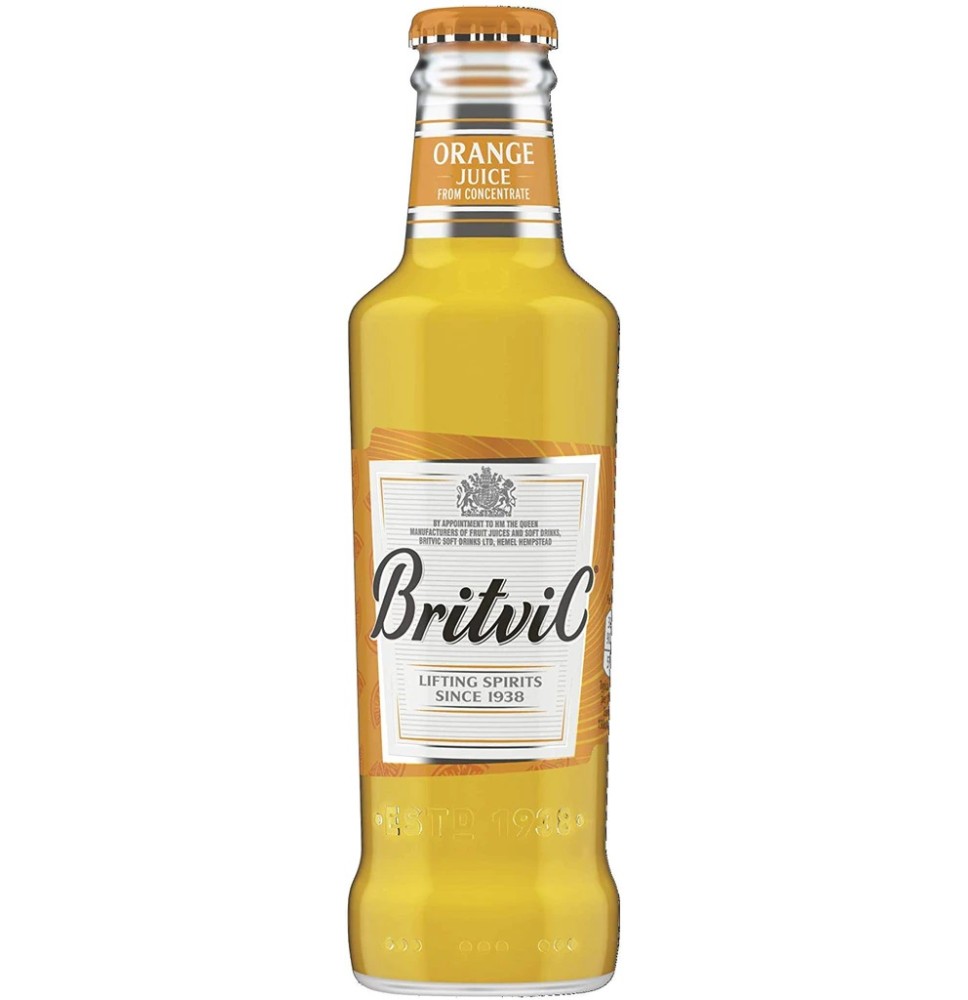 Apelsinų sultys BRITVIC, 200 ml, D