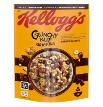 Dribsniai KELLOGG'S Crunchy Nut Granola Choco, 380 g