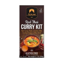 Makaronų ir padažo rinkinys DESIAM, Red Thai Curry, su raudonuoju kariu, 260g