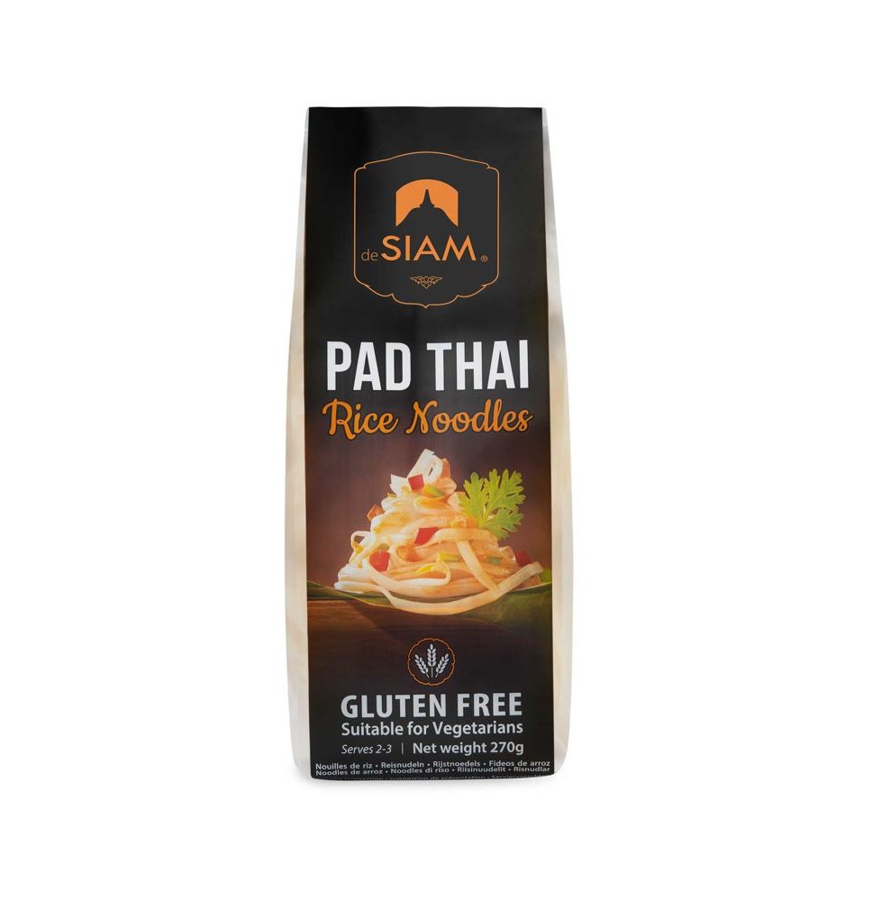 Ryžių makaronai DESIAM, Pad thai, 270g.