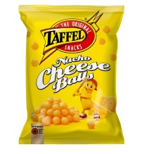 Kukurūzų traškučiai TAFFEL, Nacho Cheese Balls, 260g