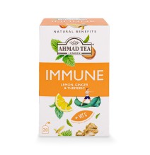 Ahmad Tea Natūrali arbata ''Immune'', vokeliuose su siūlu, 20 vnt.