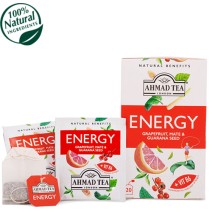 Ahmad Tea Natūrali arbata ''Energy'', vokeliuose, 20 vnt.