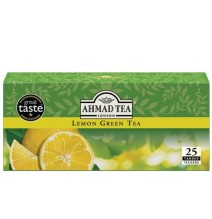 Ahmad Tea Citrinų skonio žalioji arbata, maišeliuose, 25 vnt.