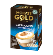 Kavos gėrimas MOKATE Gold Premium Cappuccino, becukrė, 10 x 14g