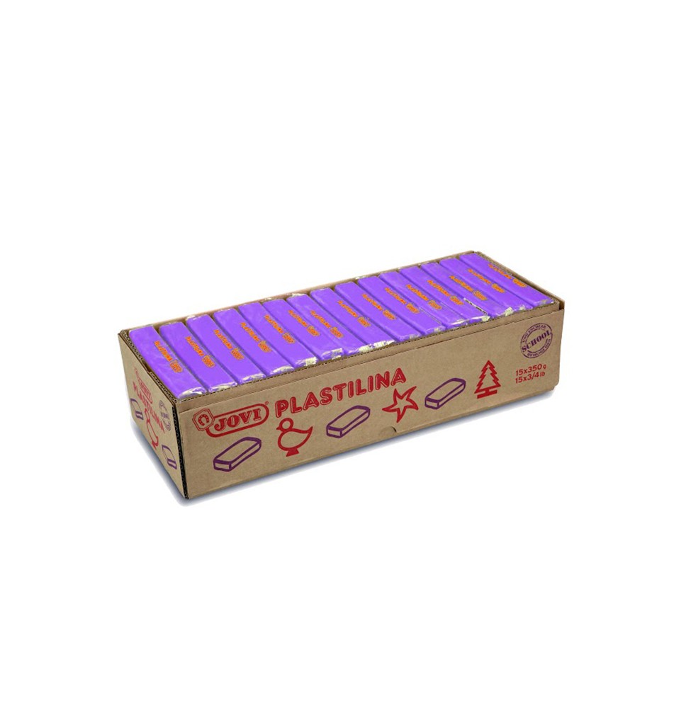 Plastilinas JOVI, 350g., violetinė sp.