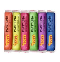 Plastilinas JOVI, 15 g, 6 neoninės spalvos