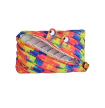 Penalas-pieštukinė ZIPIT Pixel Jumbo Pouch, ZTJ-PX-3, Geltonas