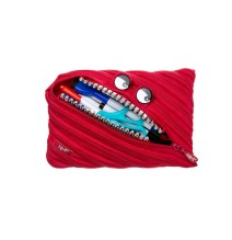 Penalas-pieštukinė ZIPIT Grillz Monster Jumbo Pouch, ZTMJ-GR-RI, Raudona