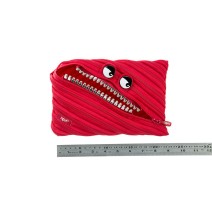 Penalas-pieštukinė ZIPIT Grillz Monster Jumbo Pouch, ZTMJ-GR-RI, Raudona