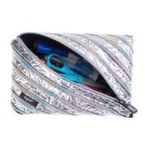 Penalas-pieštukinė ZIPIT Metallic Jumbo Pouch, ZTJ-MT-2, Sidabrinė