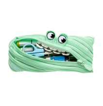 Penalas-pieštukinė ZIPIT Gorge Monster Pouch, GO-4, Mėtinės spalvos