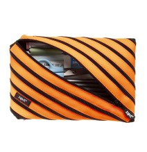 Penalas-pieštukinė ZIPIT Neon Jumbo Pouch, ZJN-2, Oranžinės spalvos