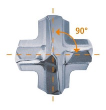 Betono grąžtas DOMAS SDS+ Zentro Plus Ø10x600mm