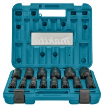 1/2" smūginių sukimo galvučių rinkinys MAKITA E-16586, 14vnt.