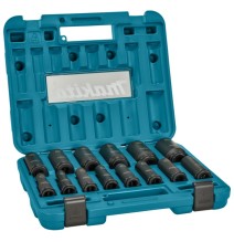 1/2" smūginių sukimo galvučių rinkinys MAKITA E-16586, 14vnt.